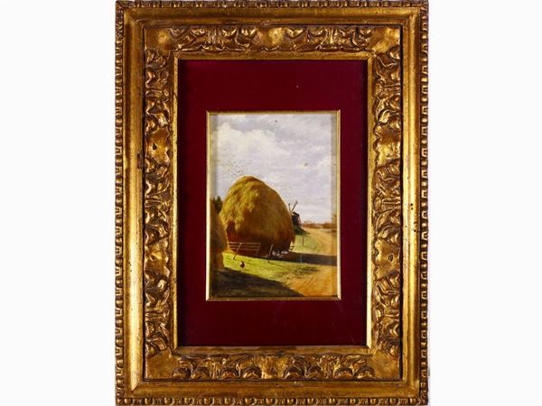 Country landscape  - Auction A florentine collection - Maison Bibelot - Casa d'Aste Firenze - Milano