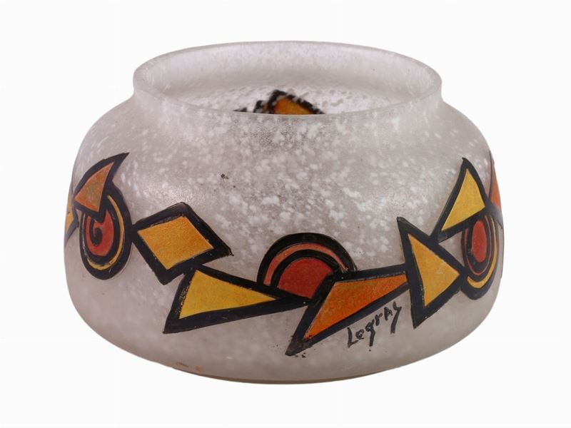Vaso in Vetro Ghiacciato