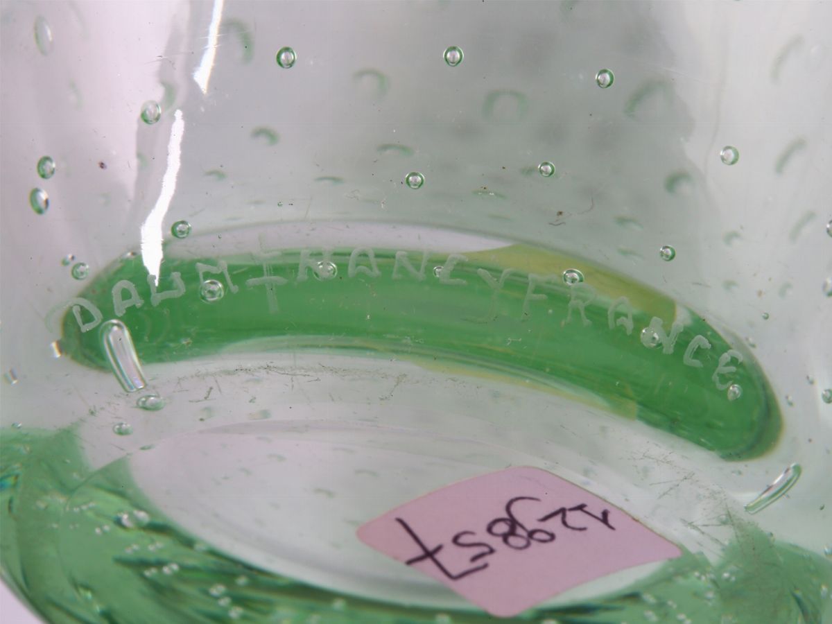 Vaso in Vetro Color Verde Acqua