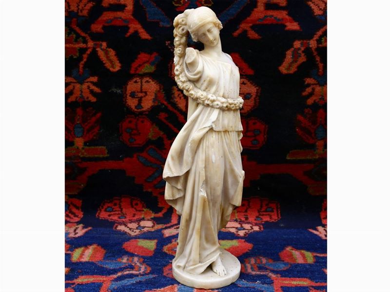 Scultura in Marmo Bianco