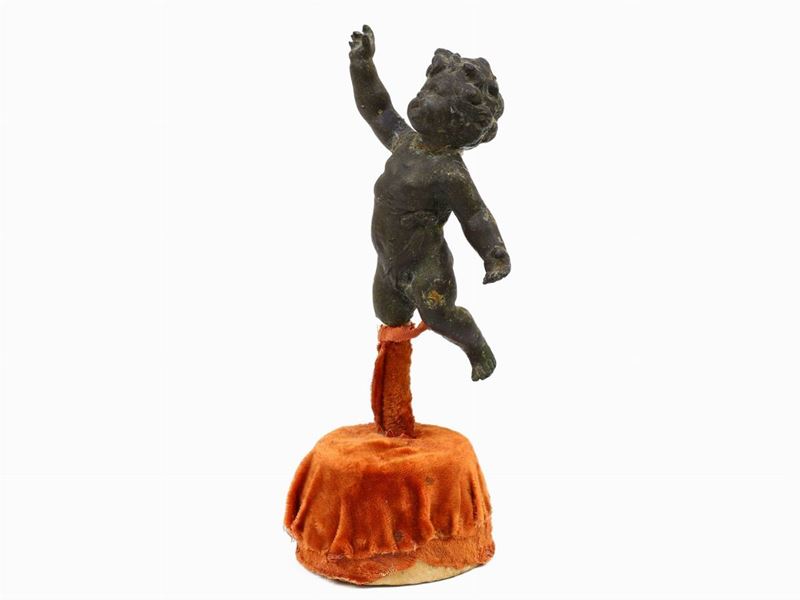 Antico Puttino in Bronzo