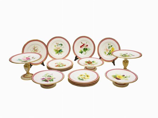 A porcelain dessert set  - Auction A florentine collection - Maison Bibelot - Casa d'Aste Firenze - Milano