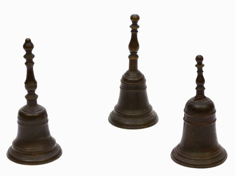Tre Campanelle in Bronzo