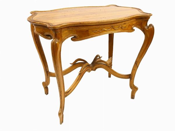 A Liberty walnut table