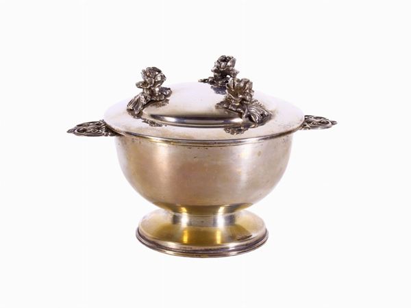 A Brandimarte silver sugar bowl