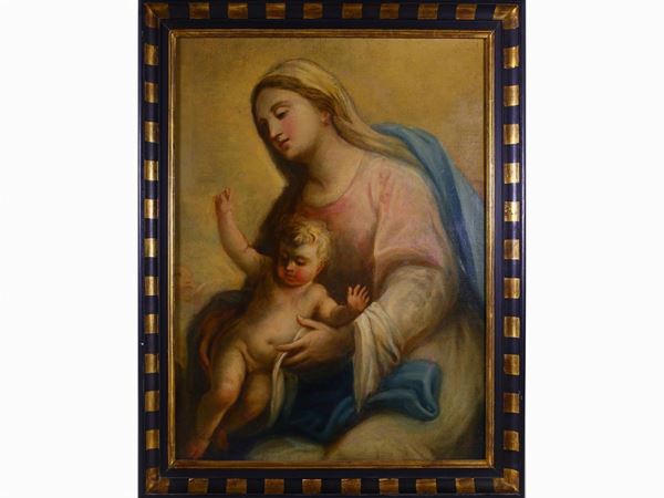 Scuola veneta del XVII/XVIII secolo - Madonna con Bambino