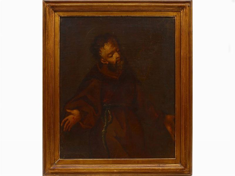 Scuola Dell'italia Centro-meridionale, XVIII Secolo - San Francesco Riceve le Stimmate