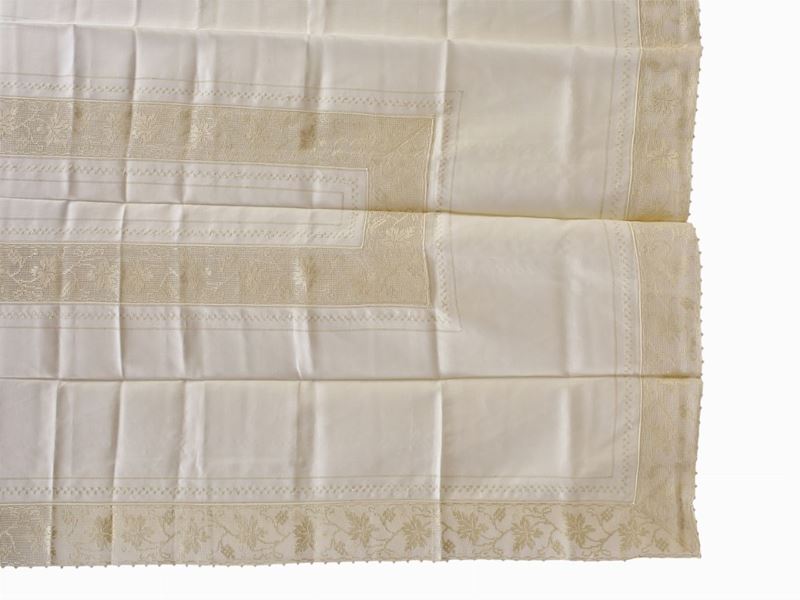Tovaglia in Lino Bianco