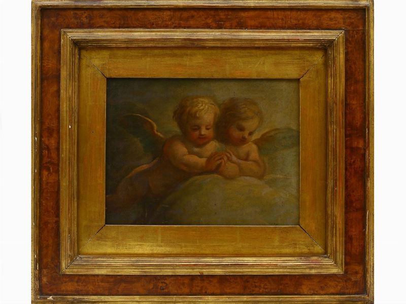 Scuola Romana del XVII/XVIII Secolo - Puttini