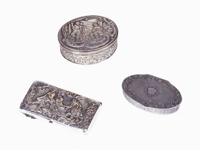 Tabacchiera in Argento
