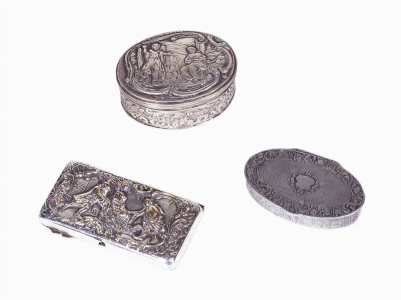 Tabacchiera in Argento