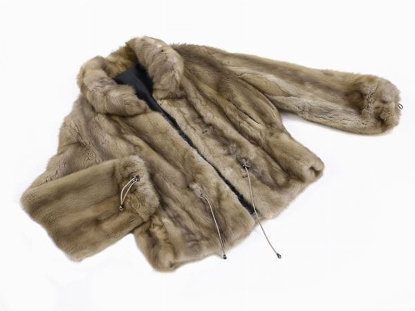 Grey mink fur jacket  - Auction A florentine collection - Maison Bibelot - Casa d'Aste Firenze - Milano