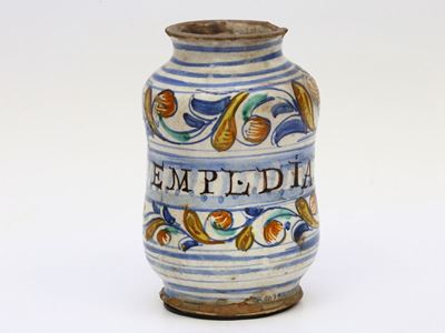Albarello in Maiolica