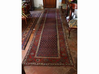 Tappeto Galleria Caucasico di Vecchia Manifattura