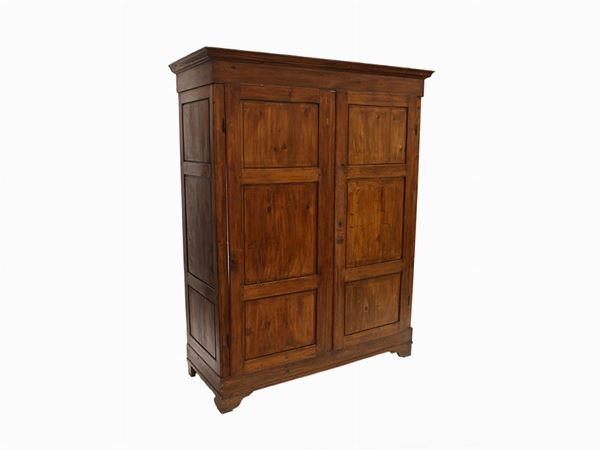 A softwood wardrobe  (late 19th century)  - Auction Furniture and paintings from florentine apartment - Maison Bibelot - Casa d'Aste Firenze - Milano