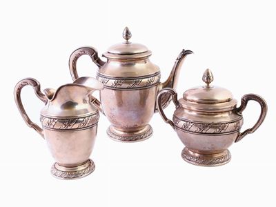 Servito da Caffè in Argento D'epoca