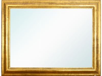 Coppia di Cornici in Legno Intagliato e Dorato
