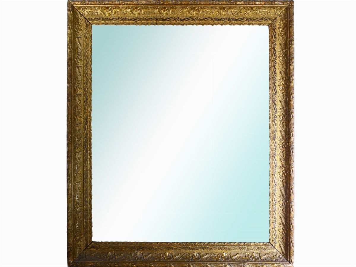 Due Cornici D'epoca Ini Pastiglia
