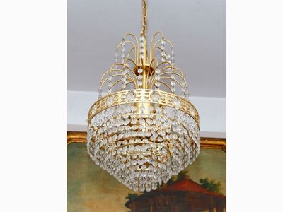 Piccolo Lampadario in Cristallo Swarovski