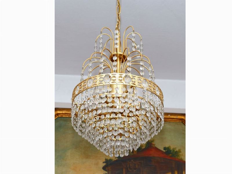 Piccolo Lampadario in Cristallo Swarovski