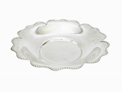 Cestino Rotondo in Argento