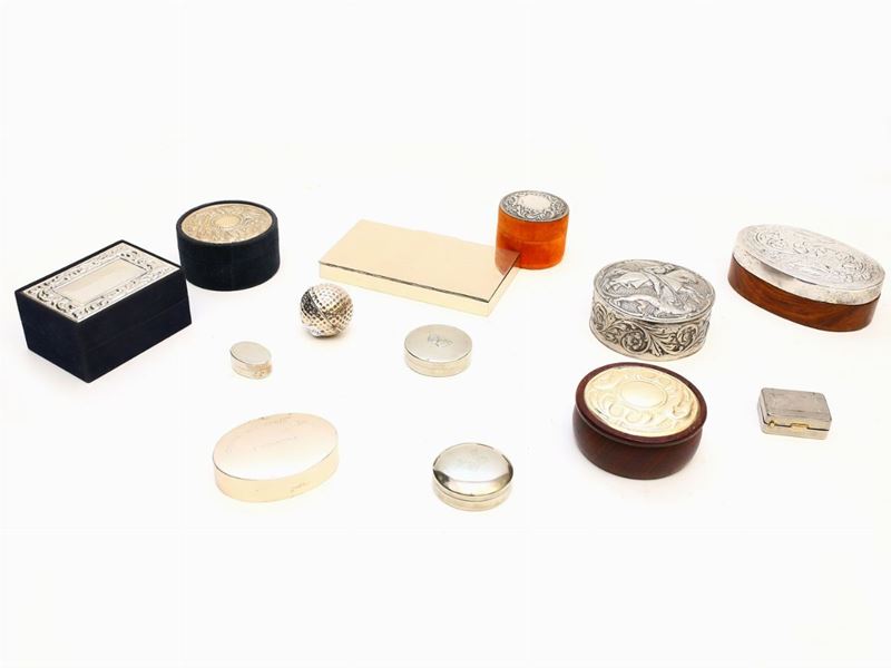 Lotto di Scatole Decorative