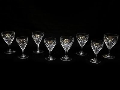 Servito di Bicchieri in Cristallo Baccarat