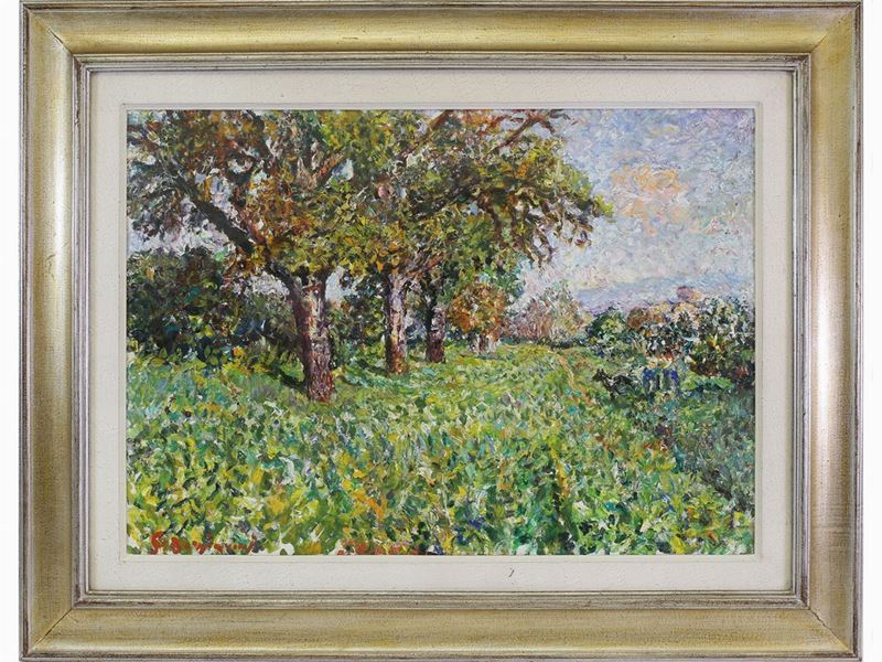 Guido Borgianni - Paesaggio 1976