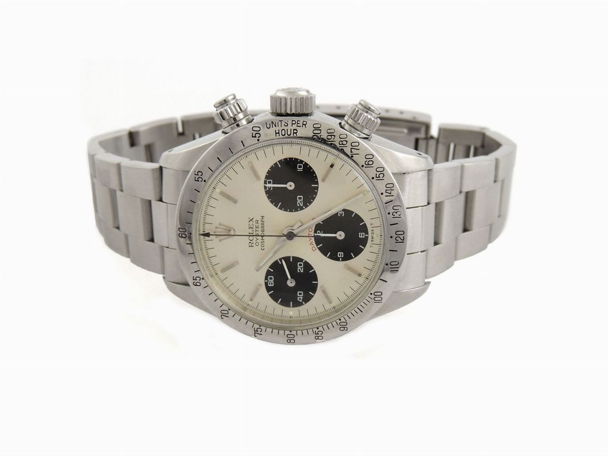 Cronografo da Polso per Uomo Rolex in Acciaio