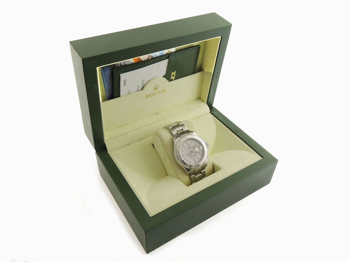 Orologio da Polso per Uomo Rolex in Acciaio e Platino