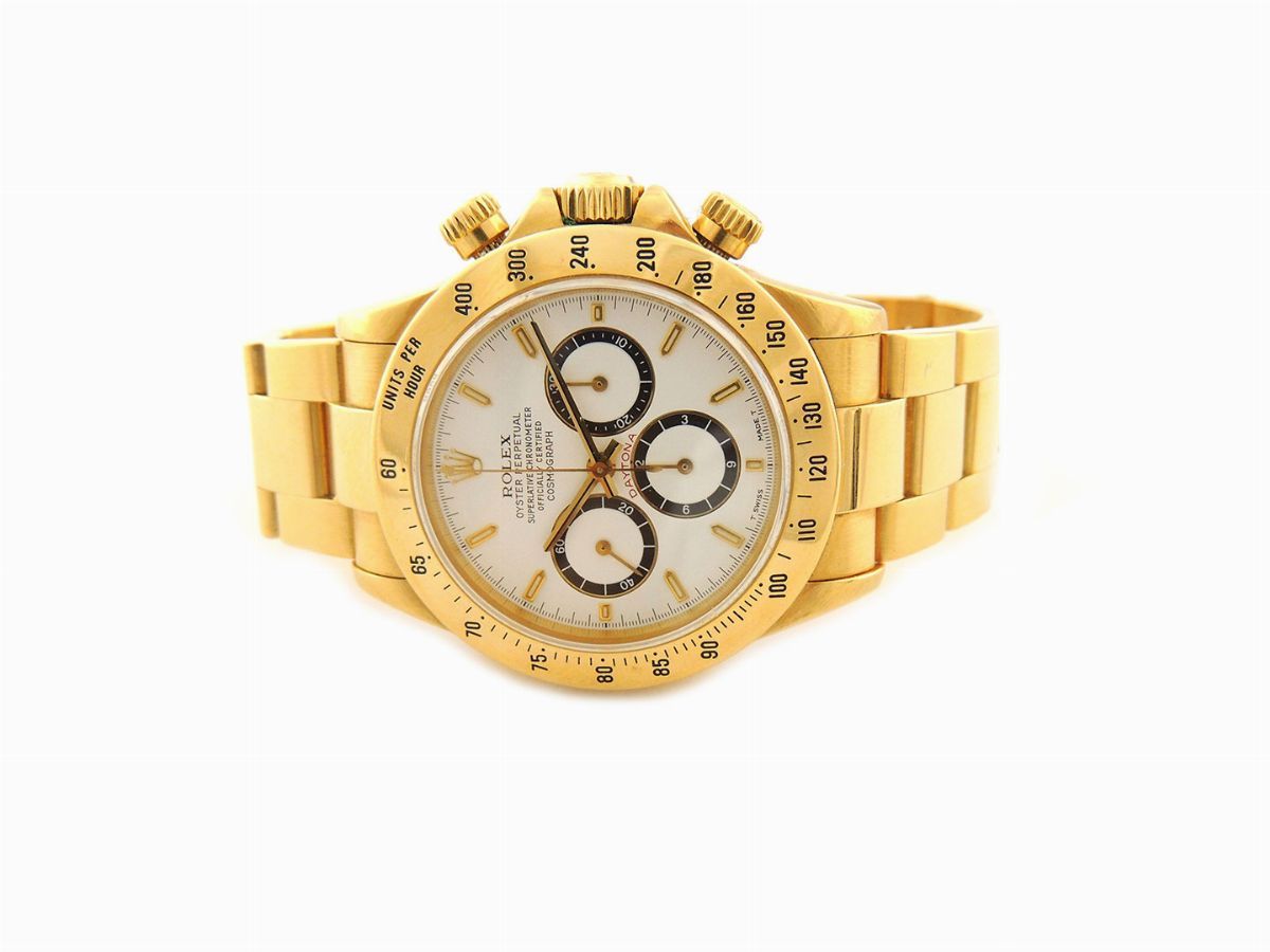 Cronografo da Polso per Uomo Rolex in Oro Giallo