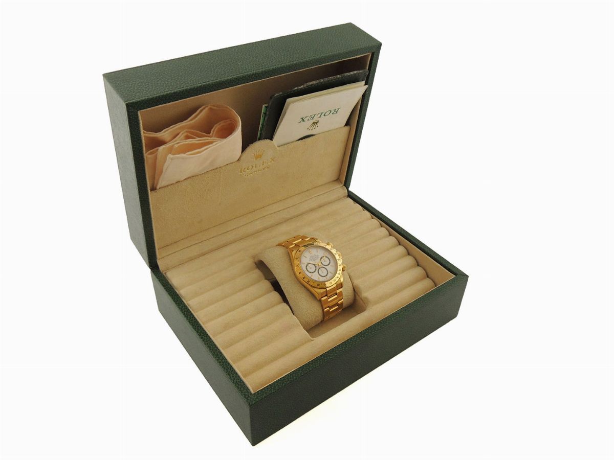 Cronografo da Polso per Uomo Rolex in Oro Giallo