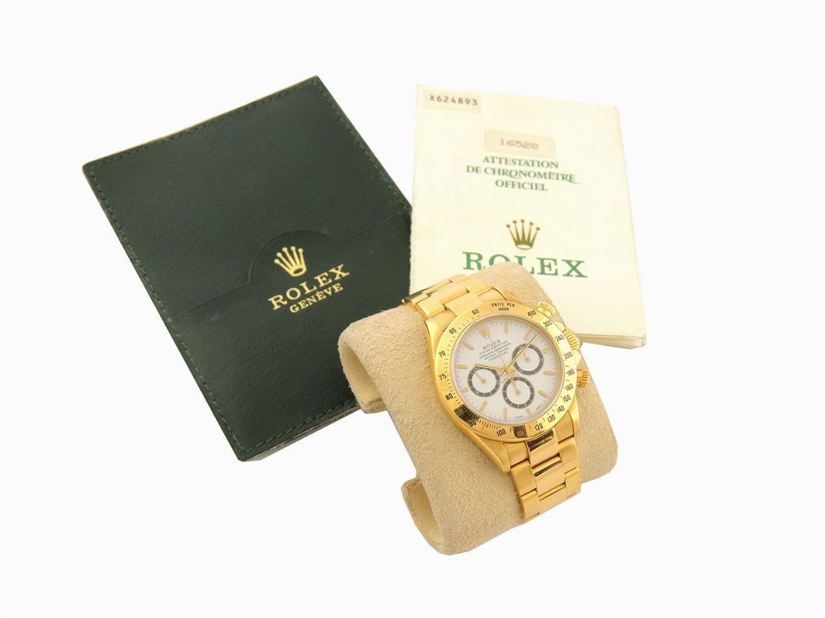 Cronografo da Polso per Uomo Rolex in Oro Giallo