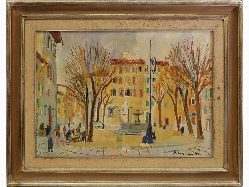 Rodolfo Marma - Piazza Santo Spirito 1974