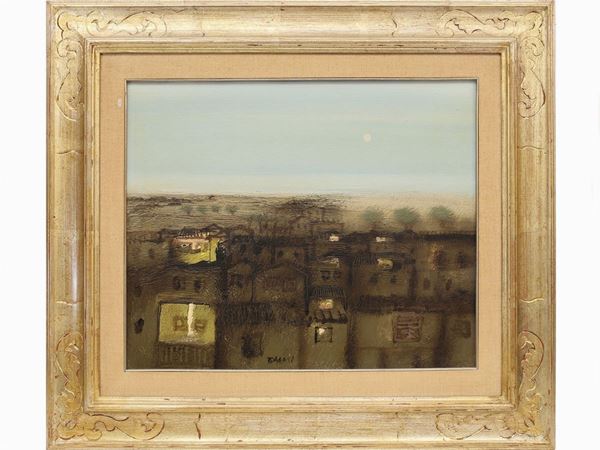 Manlio Bacosi : Landscape  ((1921-1998))  - Auction Modern and Contemporary Art - Maison Bibelot - Casa d'Aste Firenze - Milano
