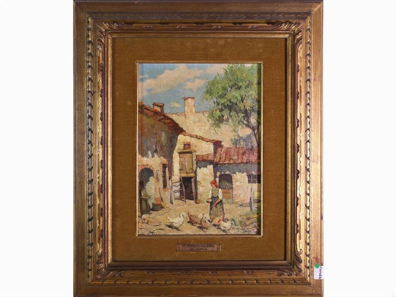 Mario Moretti Foggia - Nel Cortile