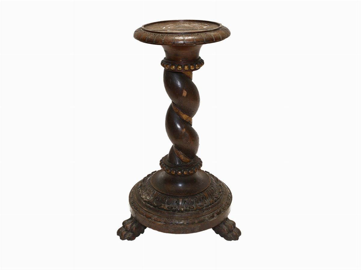 Piccola Colonna Tortile Portavasi