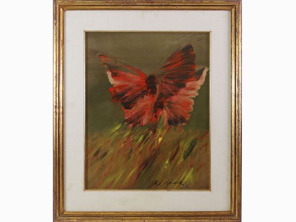 Pietro De Paolis : Composition with butterflies  ((1932-1998))  - Auction Modern and Contemporary Art - Maison Bibelot - Casa d'Aste Firenze - Milano