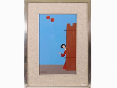 Dietro L'albero e Palloncini