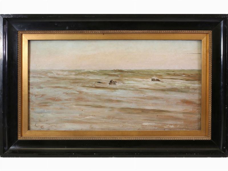 Adolfo Tommasi - Paesaggio Marino