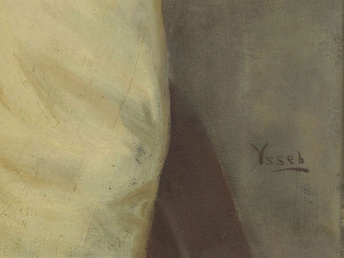 Michele Gordigiani Attribuito (1835-1909) - Ritratto di Ysseb (bessy)