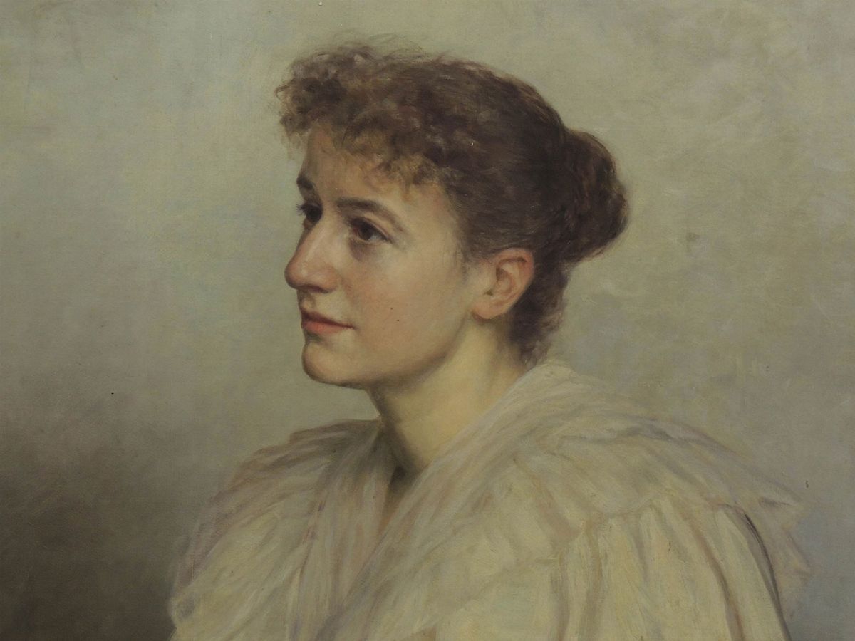 Michele Gordigiani Attribuito (1835-1909) - Ritratto di Ysseb (bessy)