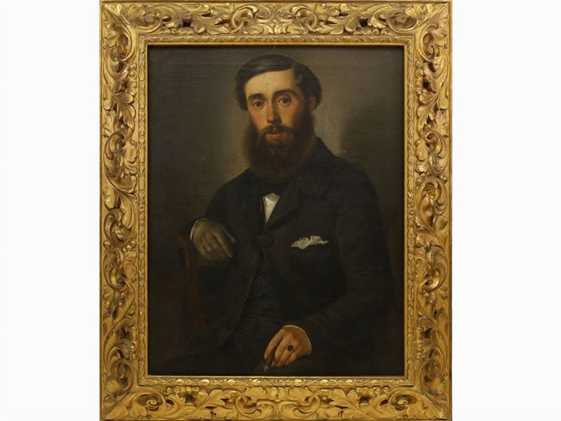 Scuola Lombarda - Ritratto di Gentiluomo