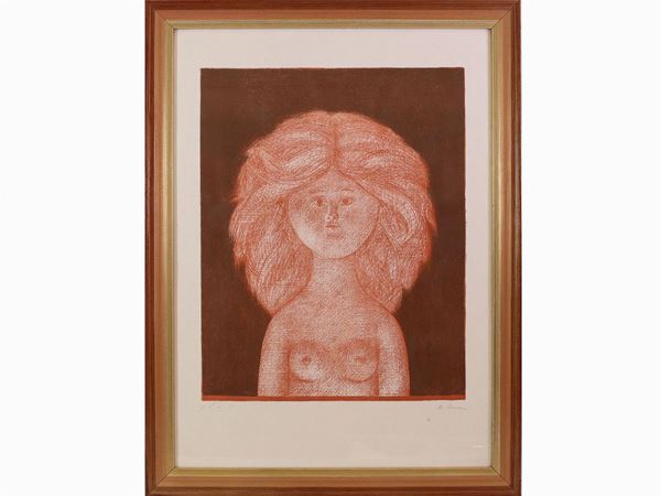 Antonio Bueno : Portrai of a woman  ((1918-1984))  - Auction Modern and Contemporary Art - Maison Bibelot - Casa d'Aste Firenze - Milano
