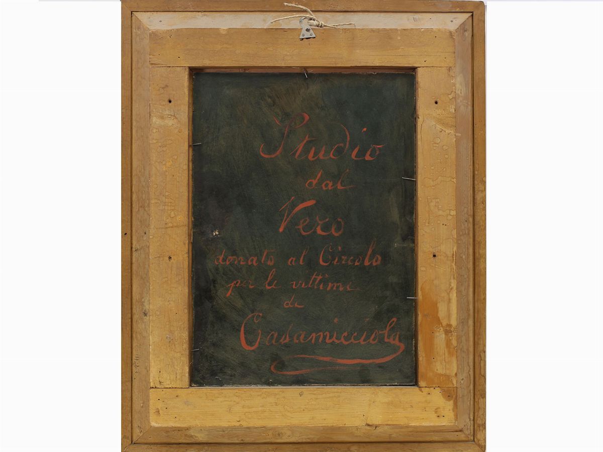 Eleuterio Pagliano - Ritratto di Fanciulla con Scialle e Orecchini 1883