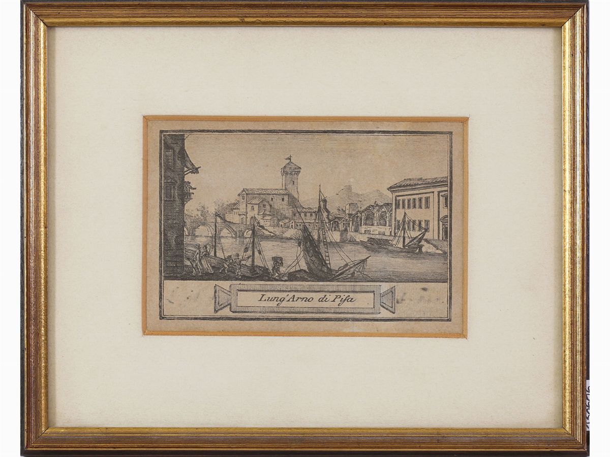 Alessandro da Morrona - Vedute di Pisa e Pianta della Città di Pisa