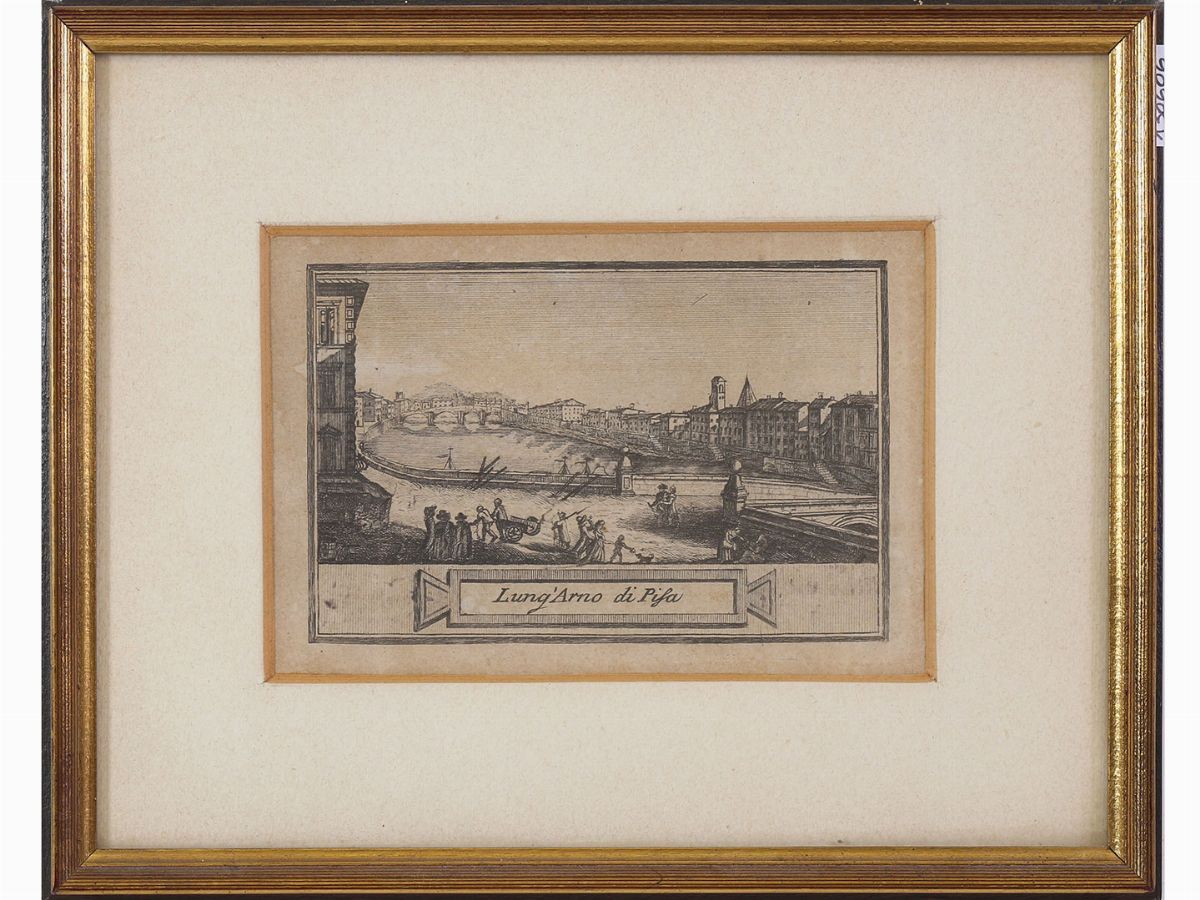 Alessandro da Morrona - Vedute di Pisa e Pianta della Città di Pisa