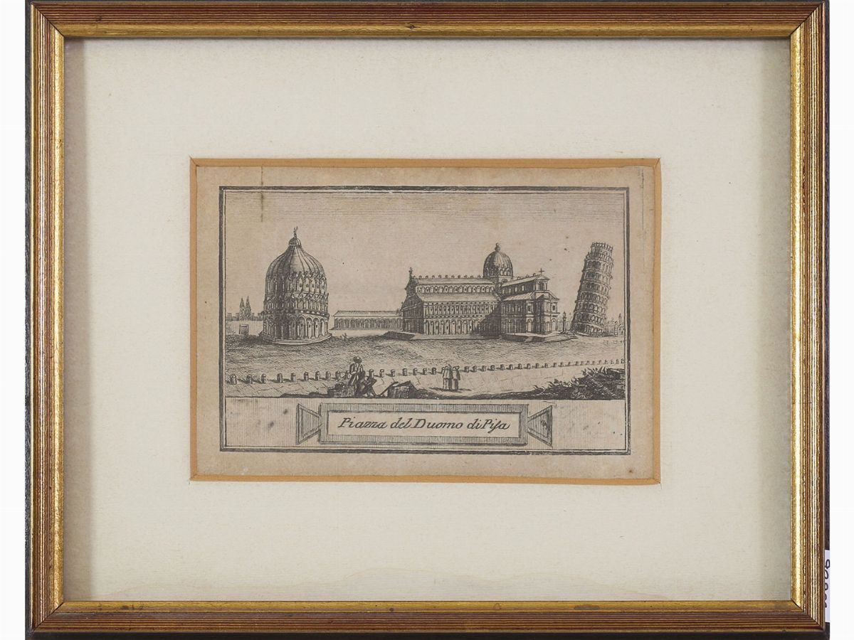 Alessandro da Morrona - Vedute di Pisa e Pianta della Città di Pisa