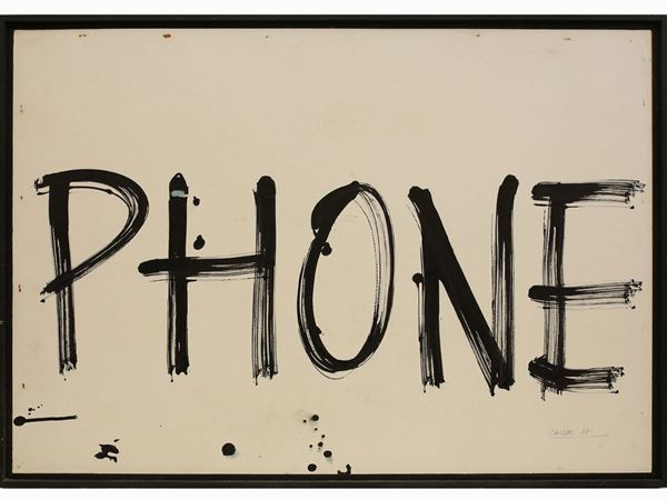 Giuseppe Chiari - Phone 1988