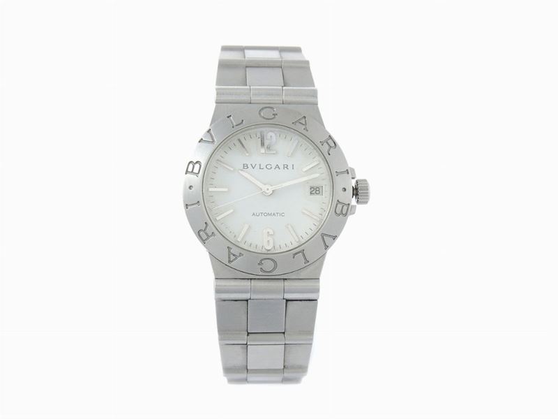 Orologio da Polso per Uomo Bulgari in Acciaio
